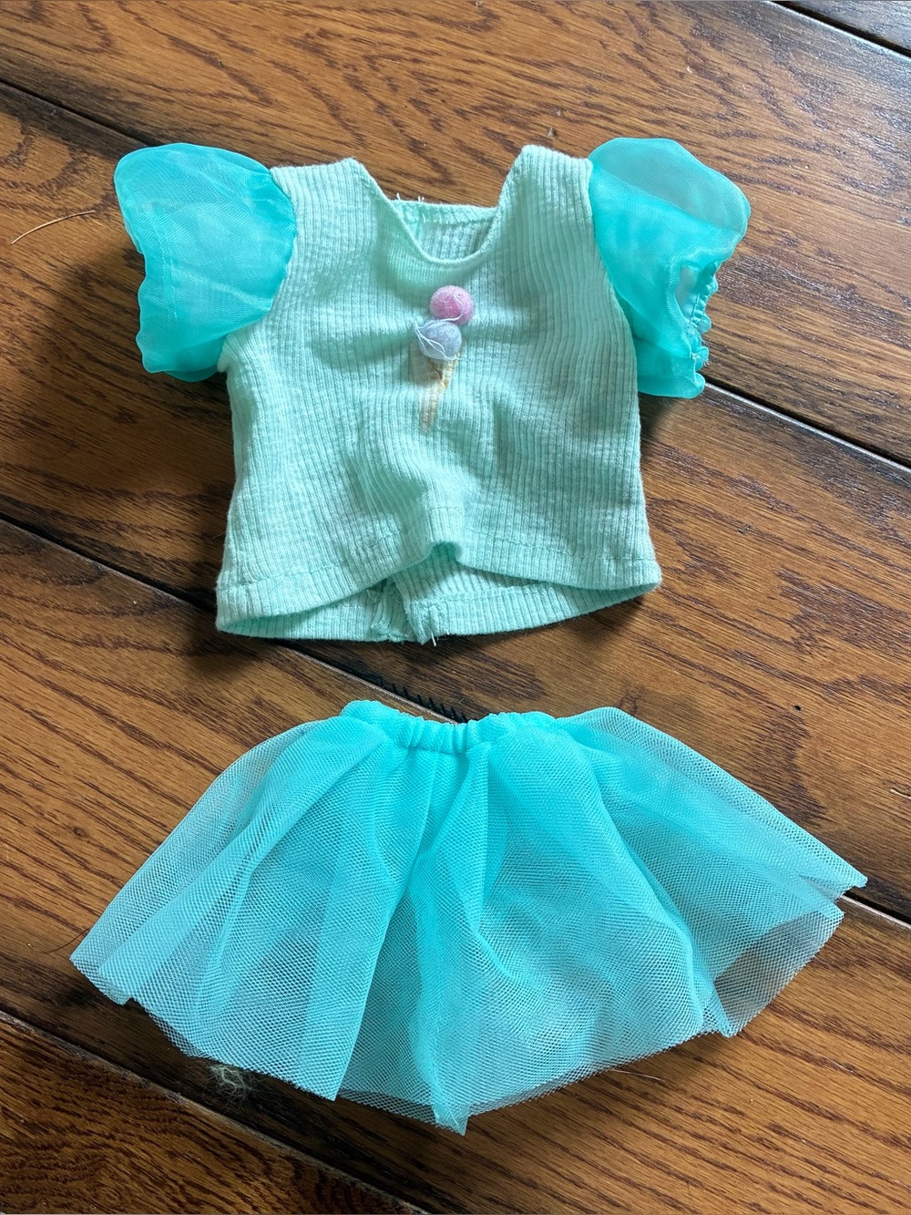 OG Dolls blue ice cream doll outfit set
